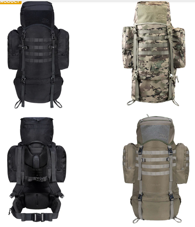 Highlander Forces Elite 66L Rucksack Highlander Forces Elite 66L Rucksack